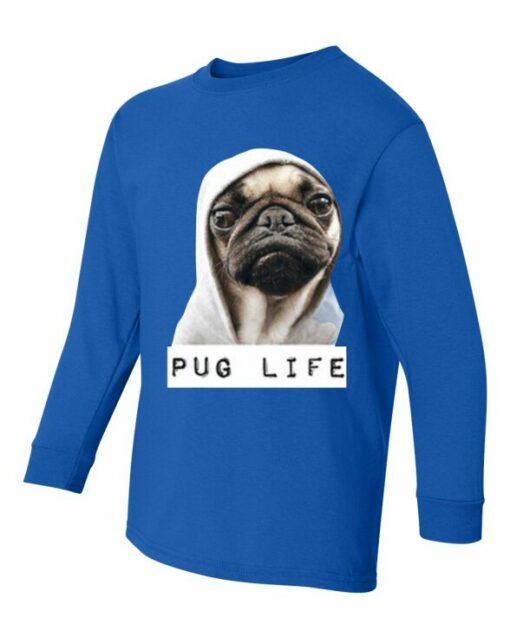 PUG LIFE - Youth Long Sleeve T-shirt