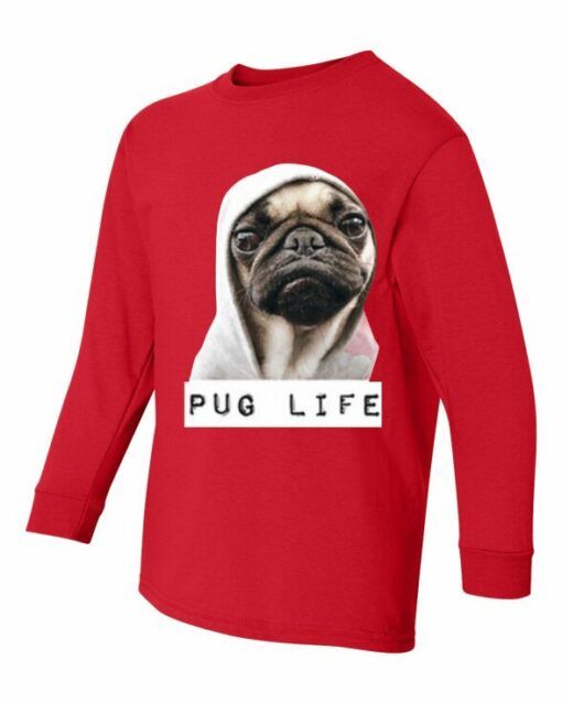 PUG LIFE - Manche Longue Pour Enfants