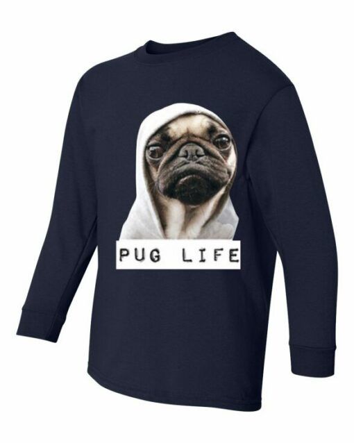 PUG LIFE - Manche Longue Pour Enfants