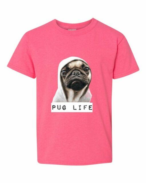 PUG LIFE  - Youth Round-neck T-shirt