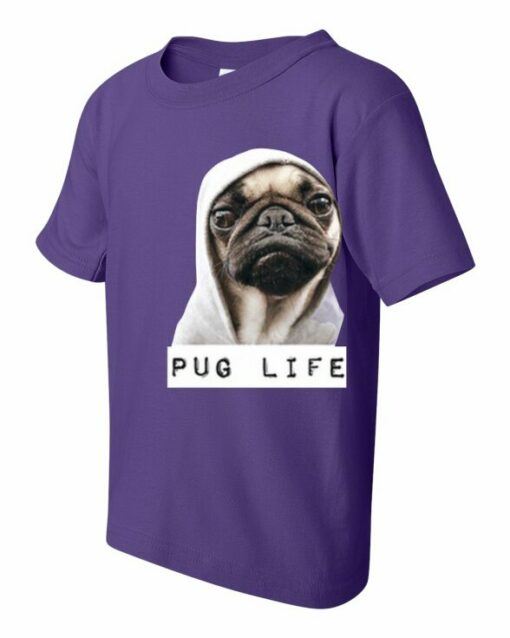 PUG LIFE  - Youth Round-neck T-shirt