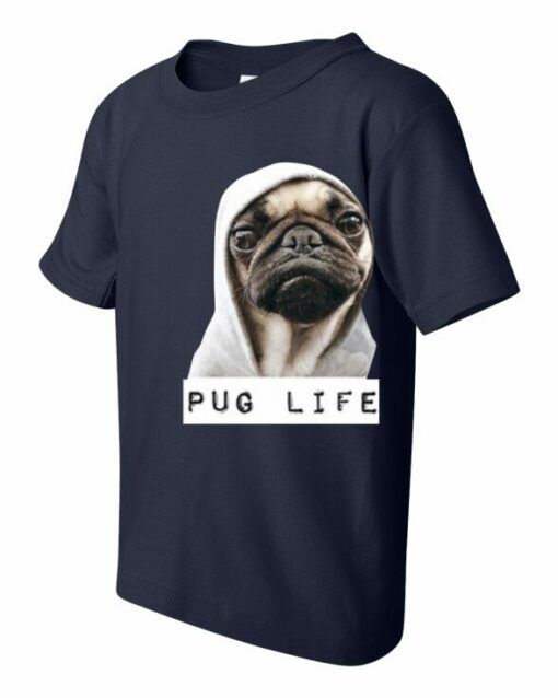 PUG LIFE  - Youth Round-neck T-shirt