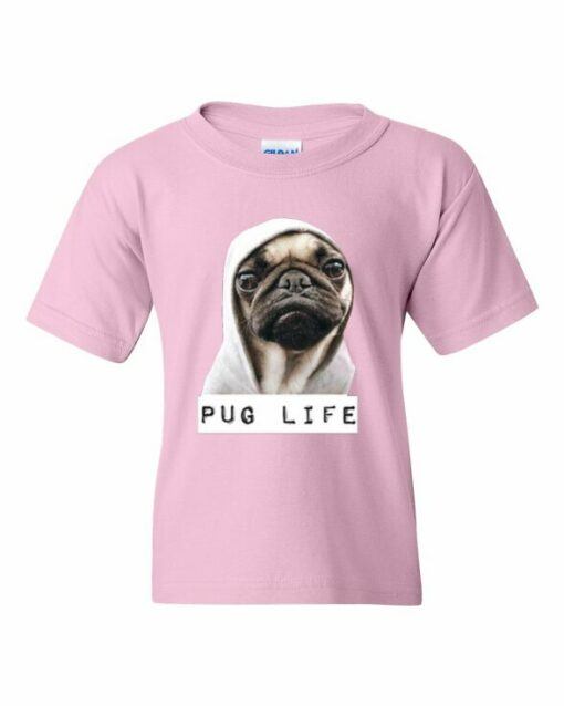 PUG LIFE  - Youth Round-neck T-shirt