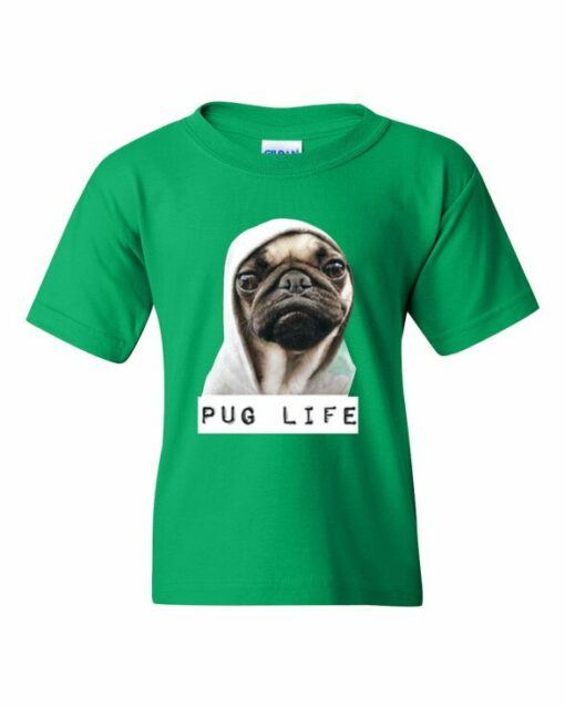 PUG LIFE  - Youth Round-neck T-shirt