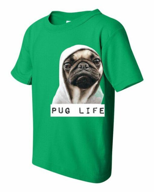 PUG LIFE  - Youth Round-neck T-shirt