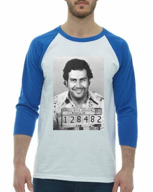 PABLO ESCOBAR  - Adult Baseball Tee 3/4 Sleeve