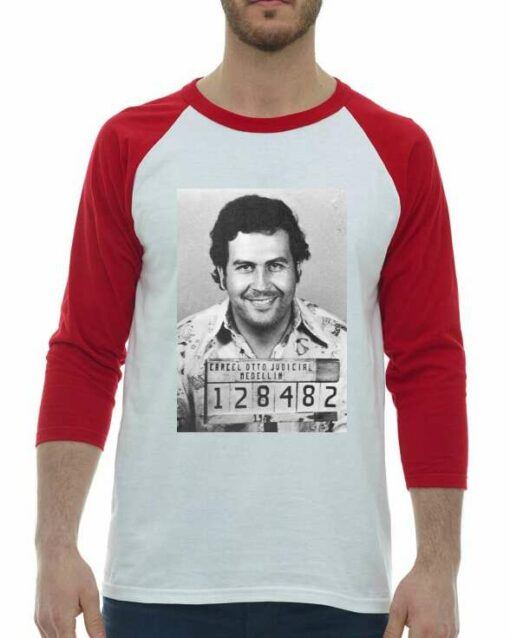 PABLO ESCOBAR  - Adult Baseball Tee 3/4 Sleeve