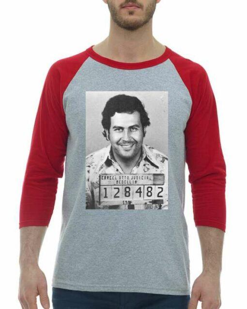 PABLO ESCOBAR  - Adult Baseball Tee 3/4 Sleeve