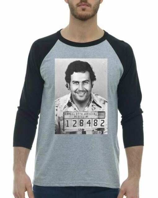 PABLO ESCOBAR  - Adult Baseball Tee 3/4 Sleeve