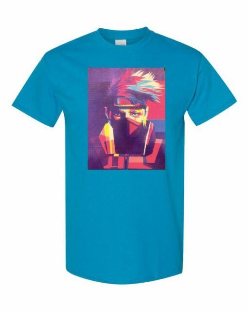 NARUTO KAKASHI ART  - Adult Round-neck T-shirt