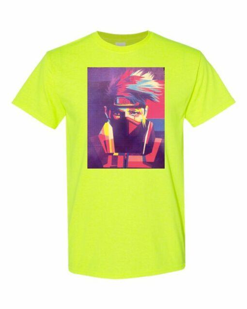 NARUTO KAKASHI ART  - Adult Round-neck T-shirt