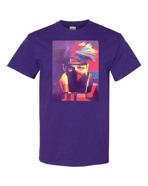 NARUTO KAKASHI ART  - Adult Round-neck T-shirt