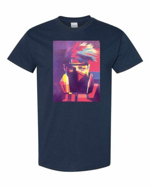 NARUTO KAKASHI ART  - Adult Round-neck T-shirt