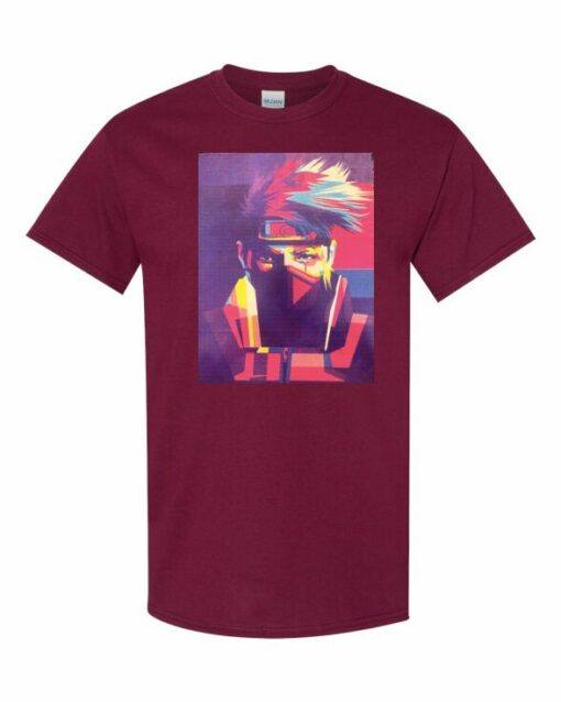 NARUTO KAKASHI ART  - Adult Round-neck T-shirt