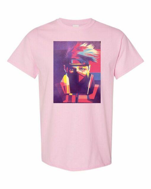 NARUTO KAKASHI ART  - Adult Round-neck T-shirt