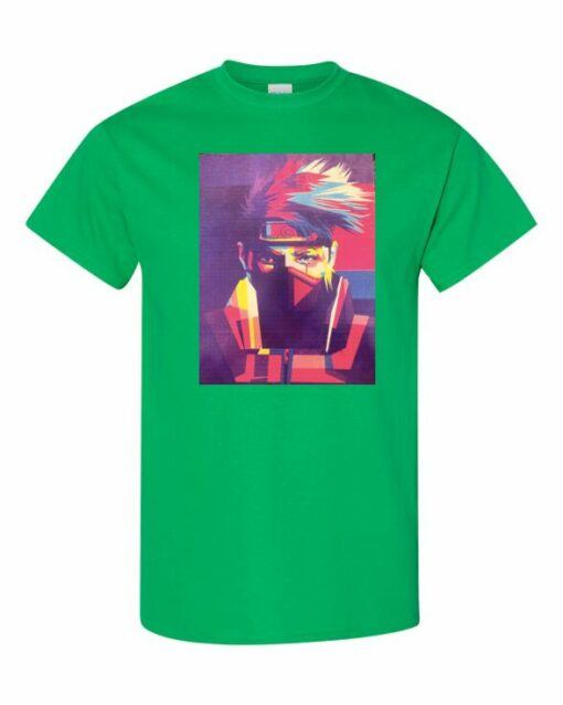 NARUTO KAKASHI ART  - Adult Round-neck T-shirt