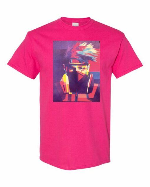 NARUTO KAKASHI ART  - Adult Round-neck T-shirt