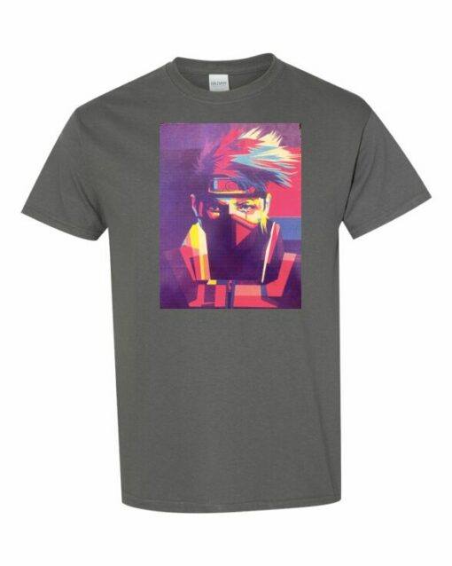 NARUTO KAKASHI ART  - Adult Round-neck T-shirt