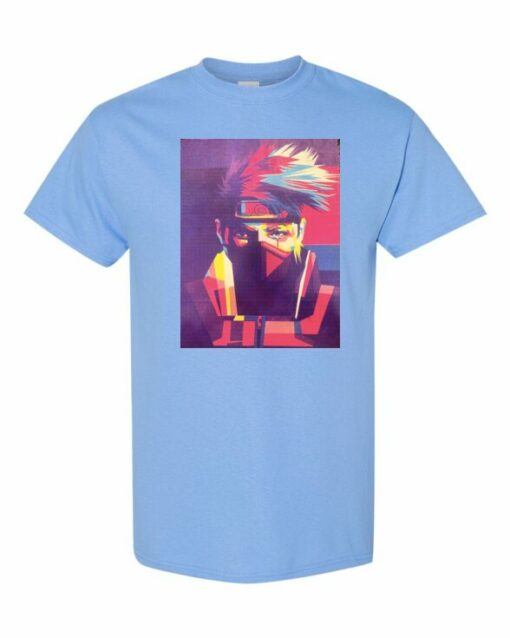 NARUTO KAKASHI ART  - Adult Round-neck T-shirt