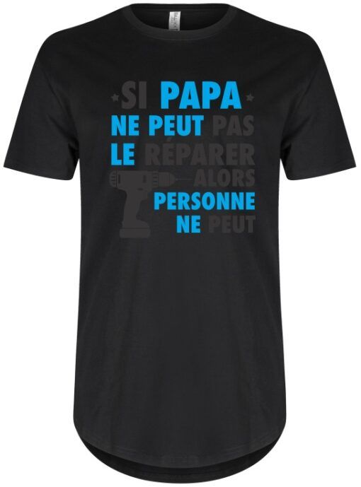 SI PAPA NE PEUT PAS LE REPARER  - UCXX Adult Long T-Shirt