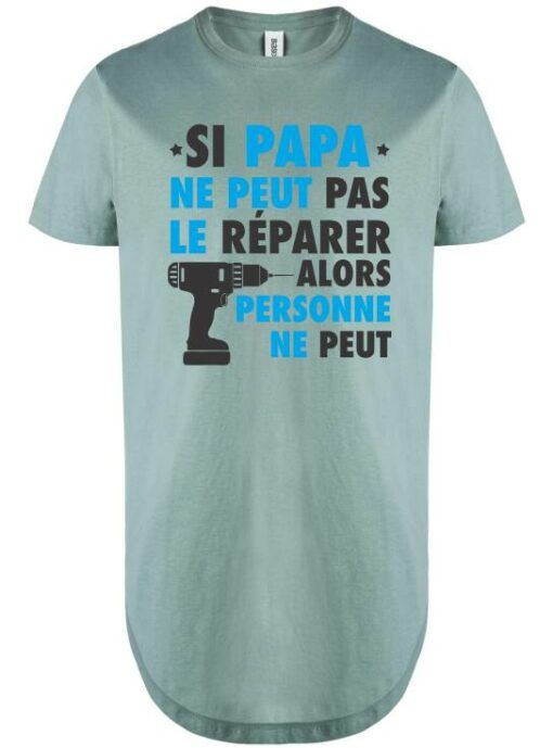 SI PAPA NE PEUT PAS LE REPARER  - UCXX Adult Long T-Shirt