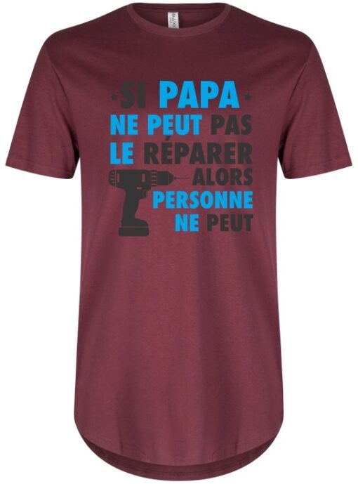 SI PAPA NE PEUT PAS LE REPARER  - UCXX Adult Long T-Shirt